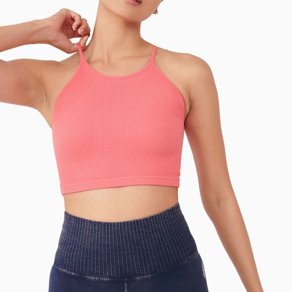 Aura cropped tank top!!
